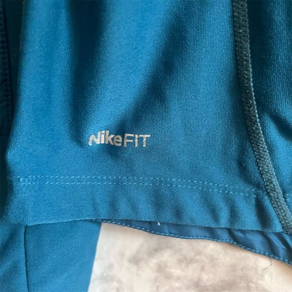 Nike Teal Fit Dry  Long Sleeve Front Zip Reflector Jacket‎ XL - Picture 5 of 10